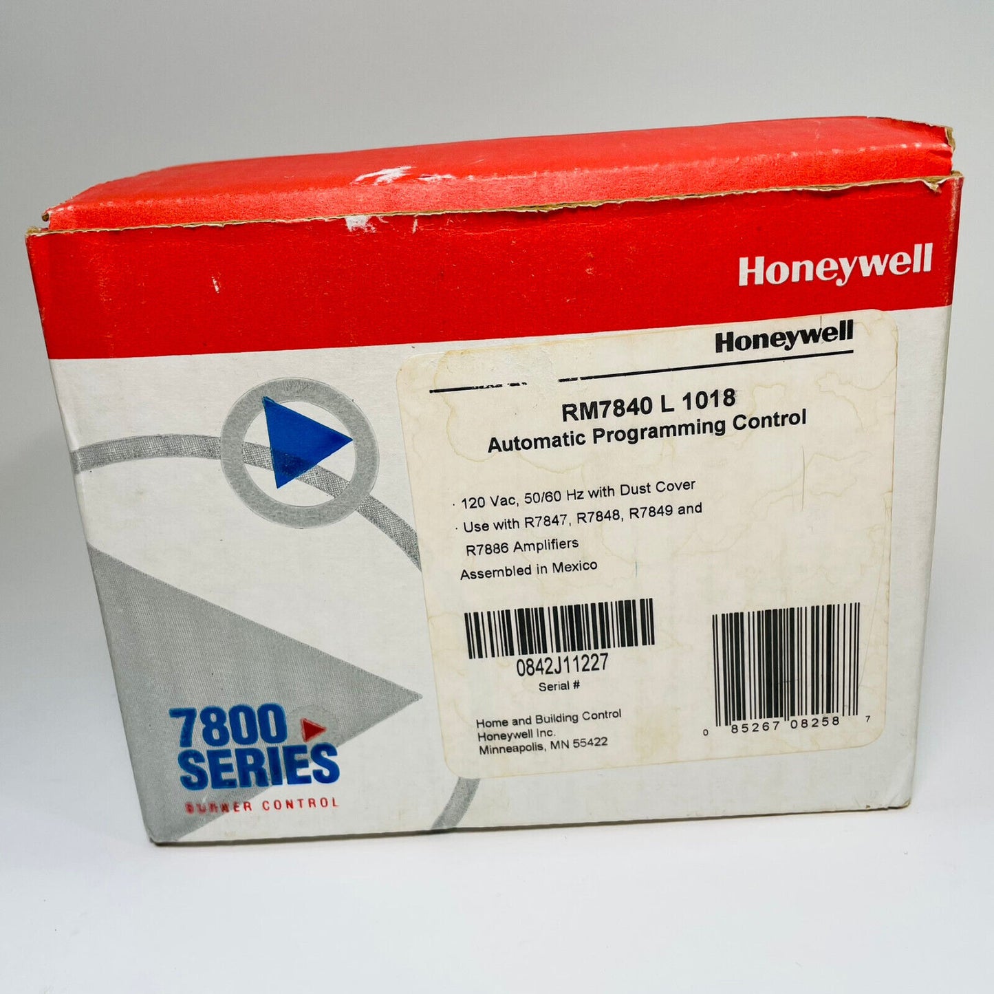 New Honeywell RM7840 L 1018 Burner Control