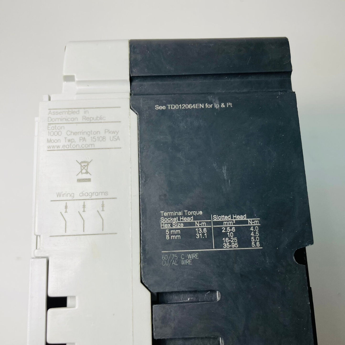 New Eaton PDG23M0035TFFL Type PDG2 Circuit Breaker