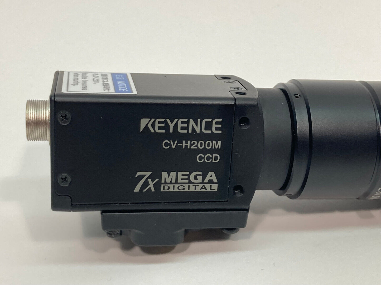 New Keyence CV-H200M Camera,  7X Mega Digital w/ F2.8/50MM Lens