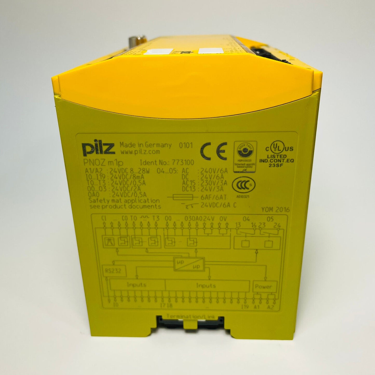 New Pilz PNOZ m1p 773100 Safety Relay Module,