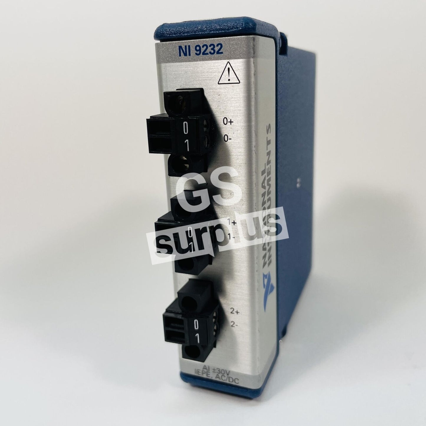 New NATIONAL INSTRUMENTS NI9232 IEPE Analog Input Module, 3Ch, 30V