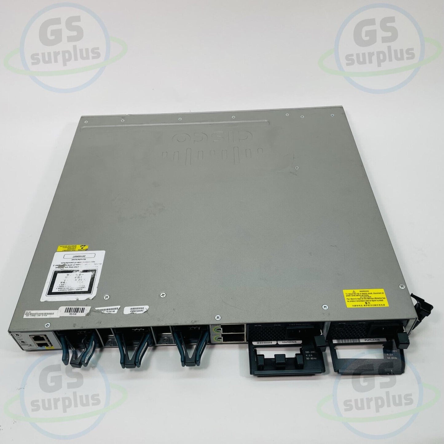 For Parts Cisco WS-C3850-24S-S 24 Base Stackable Switch