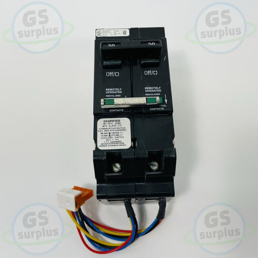 Eaton Cutler-Hammer GHQRSP2030 30A 2P Type GHQ Remote Control Circuit Breaker