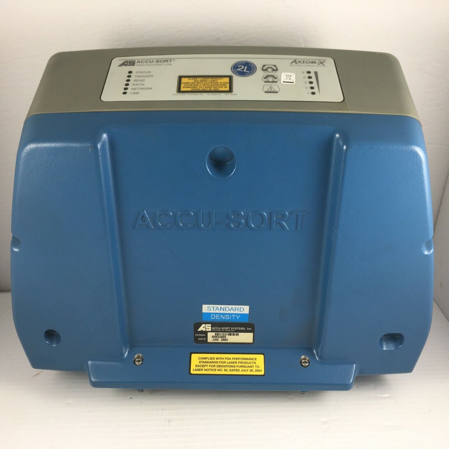Accu-Sort Axiom-X 2L Laser Barcode Scanner