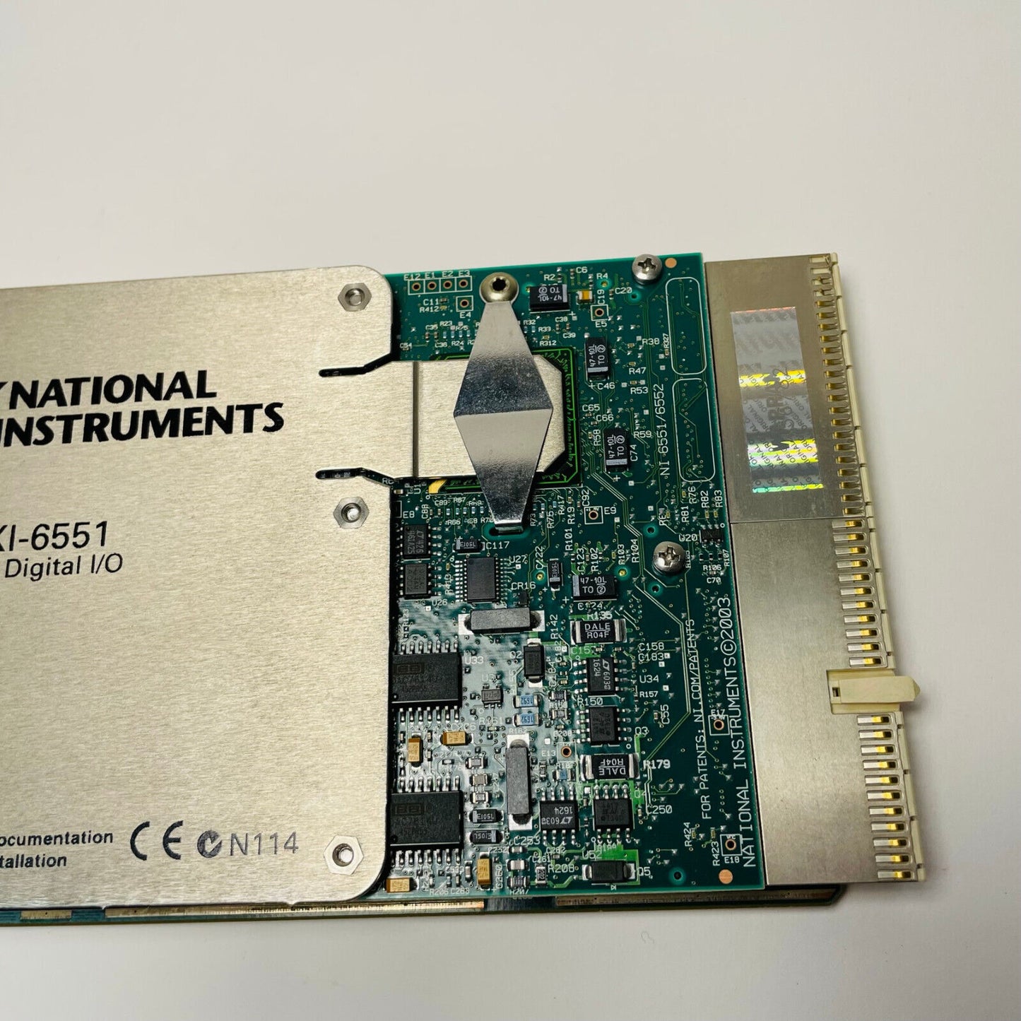 National Instruments NI PXI-6551 50 MHz, 20CH Digital Waveform Stimulus/Response