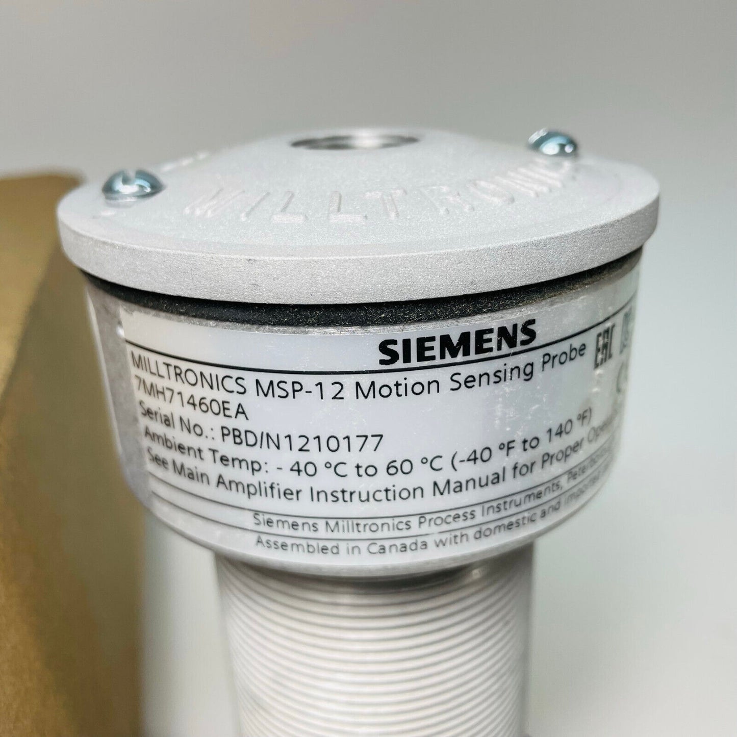 New Siemens 7MH71460EA MSP-12 Motion Sensing Probe