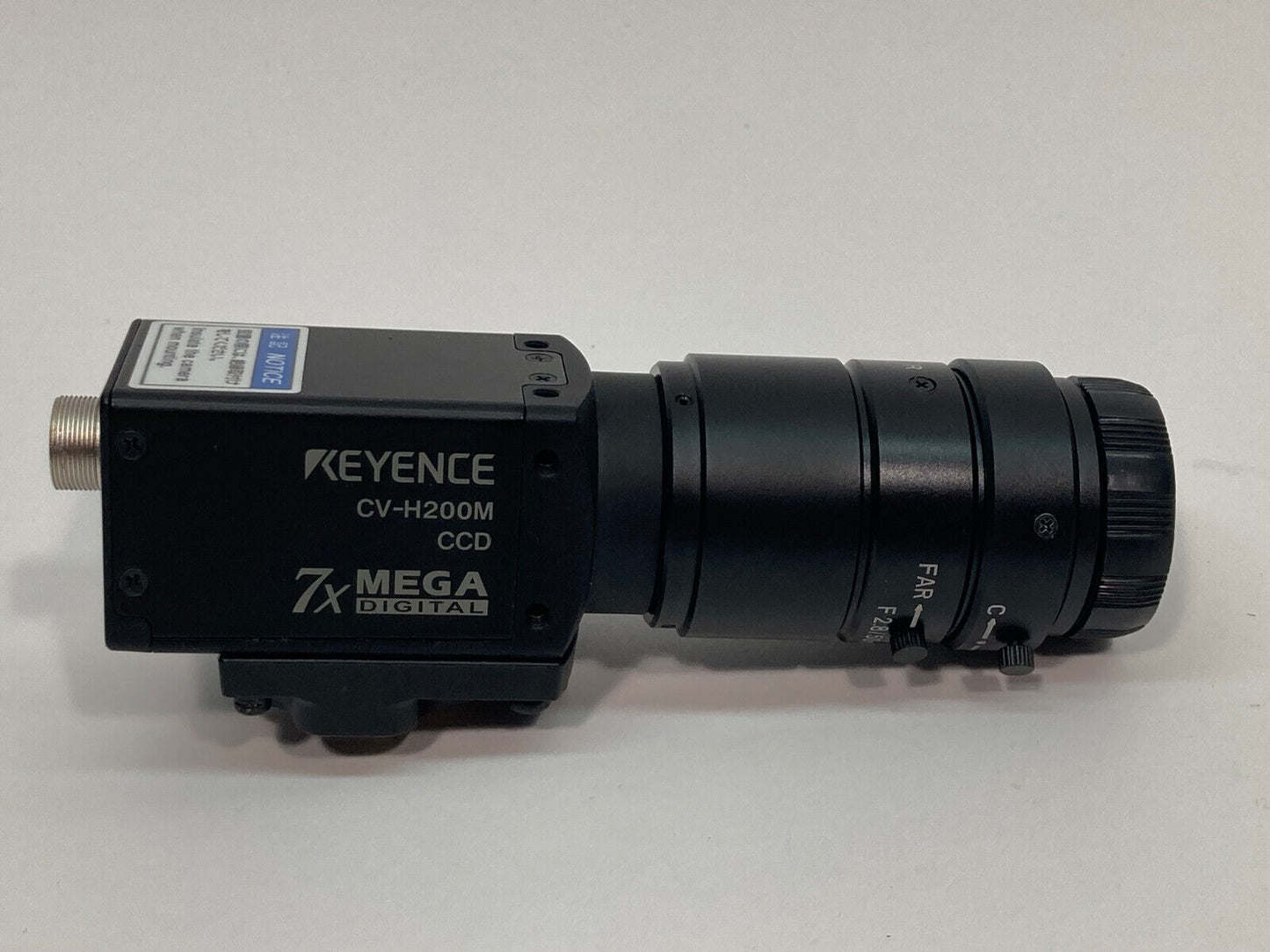New Keyence CV-H200M Camera,  7X Mega Digital w/ F2.8/50MM Lens