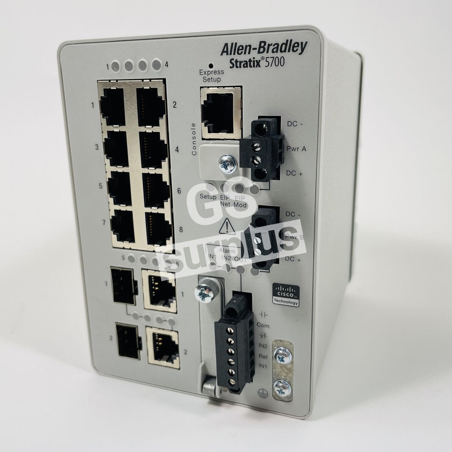 ALLEN BRADLEY 1783-BMS10CGN Stratix 5700 Ethernet Switch 10-Port w/2-SFP