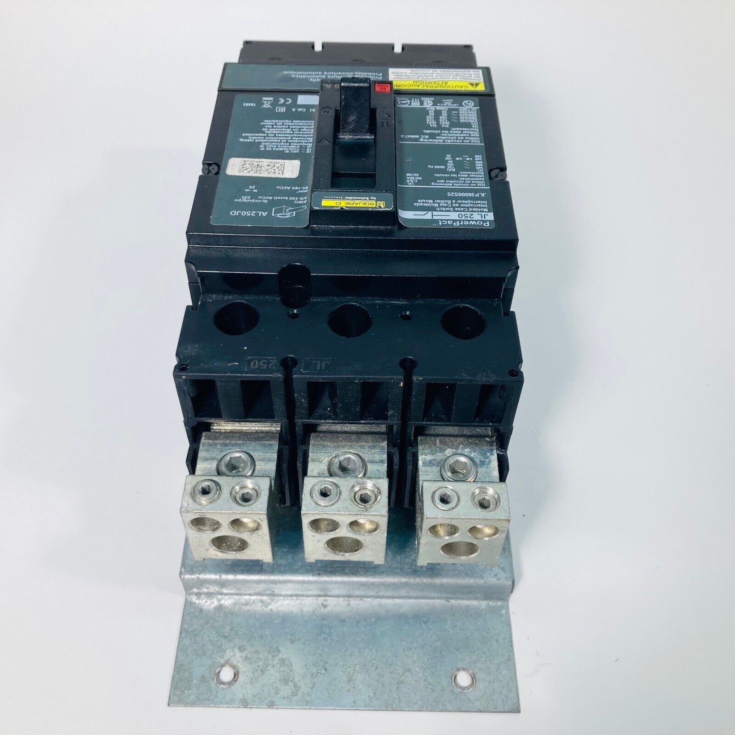 New Schneider JLP36000S25 Automatic switch, JL 250, 250A, 3 pole, 600VAC