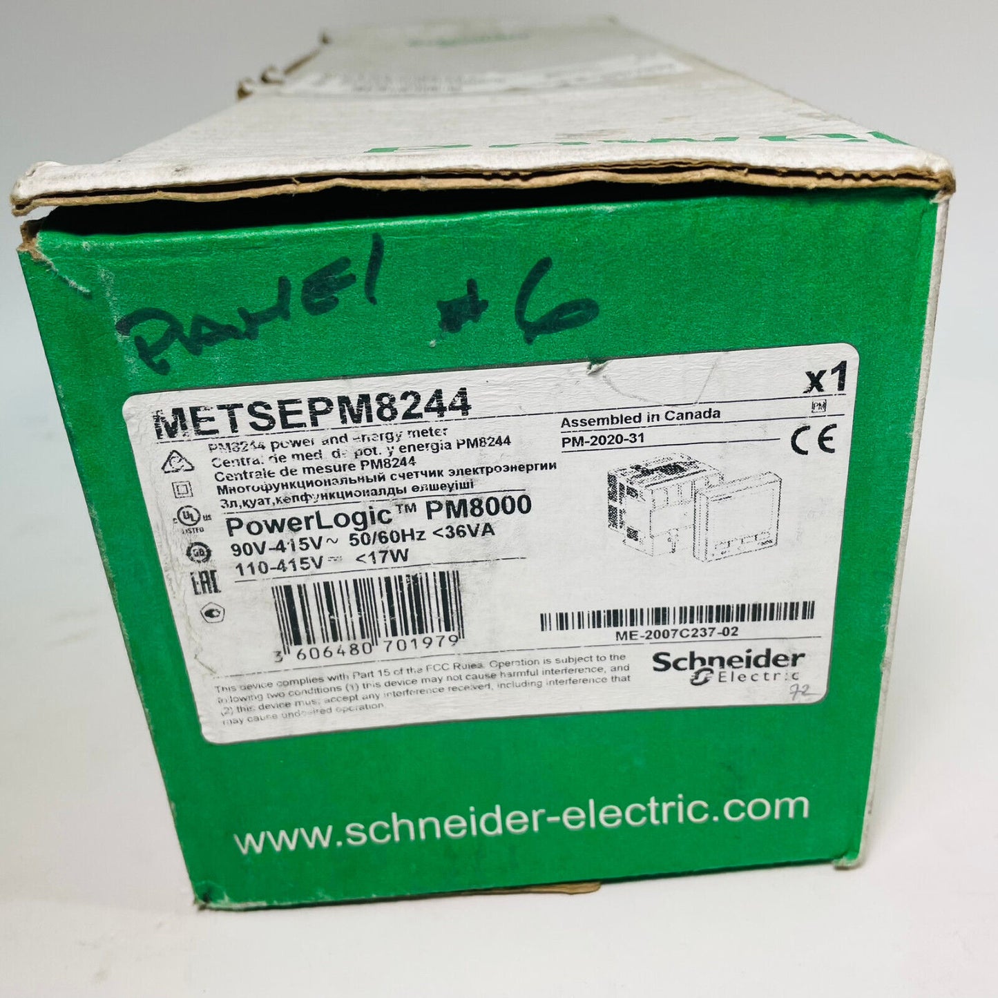 New Schneider Electric METSEPM8244  PowerLogic Power and Energy Meter