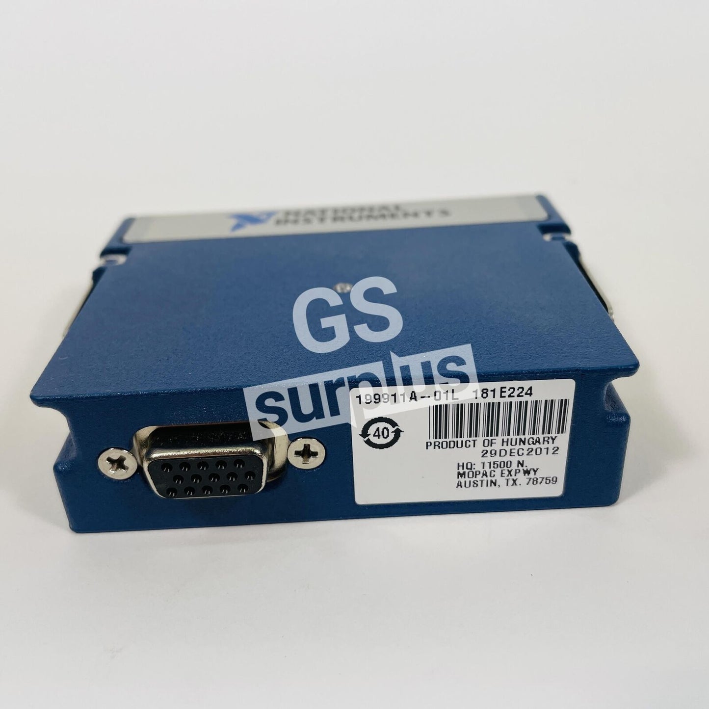 New NATIONAL INSTRUMENTS NI9232 IEPE Analog Input Module, 3Ch, 30V