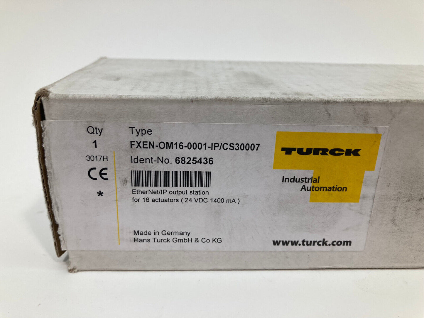 Turck FXEN-OM16-0001-IP/CS30007 / 6825436 EtherNet/IP Input Station