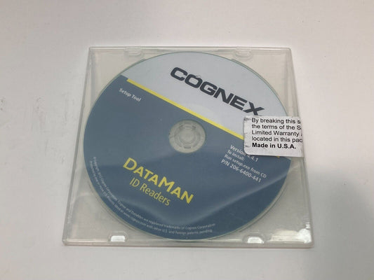 Cognex  206-6400-441 DataMan ID Readers Setup Tool CD