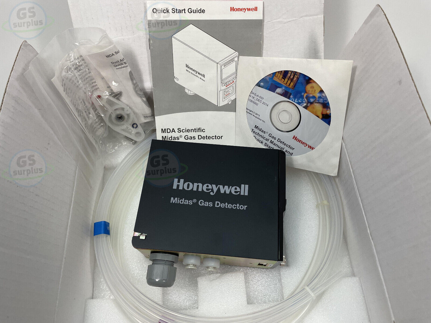 New Honeywell MIDAS-T-004 Gas Detector, New open box